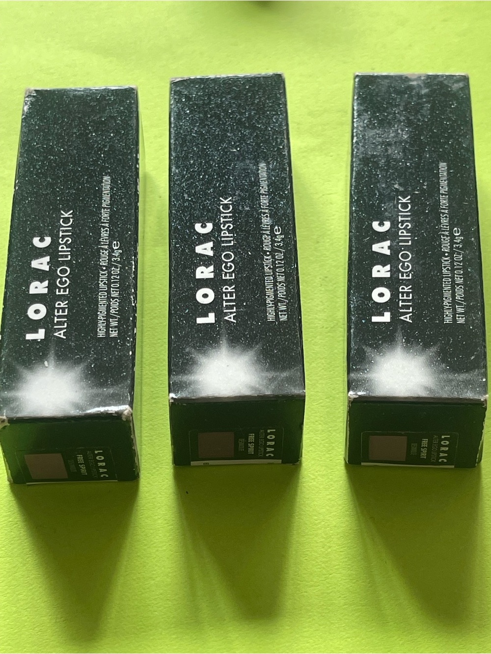 3 NEW LORAC Alter Ego Matte Lipstick in Free Spirit